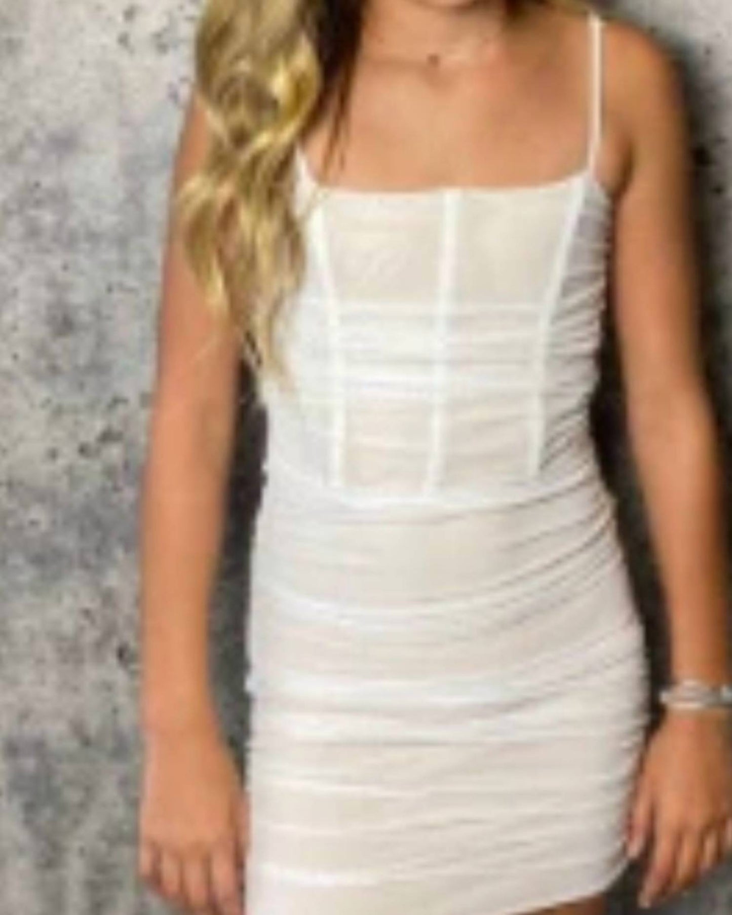 Mesh Corset Dress