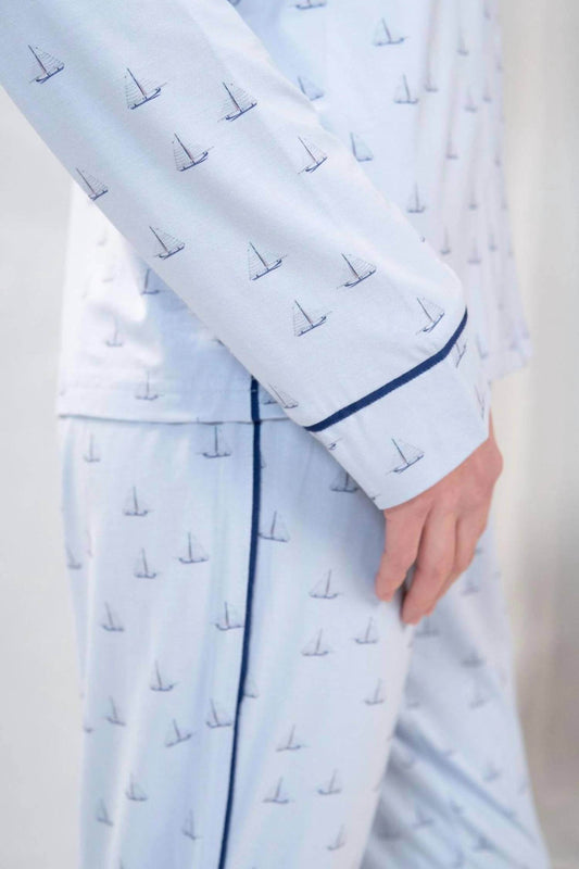 Aspen Dream - Ocean Dreaming Bamboo Pajama Set - Rack Hunt -