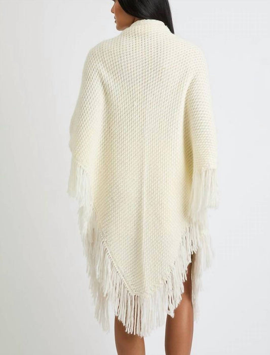 Stephanie Popcorn Fringe Wrap