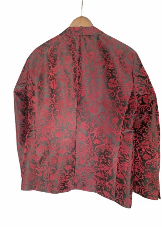 Carlos Amorin - Men Jacquard Floral Blazer - Rack Hunt -