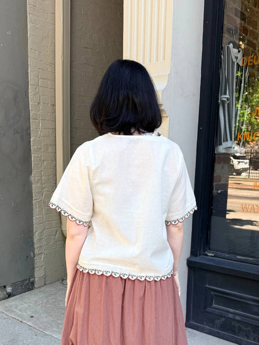 Calypso Short Sleeve Top