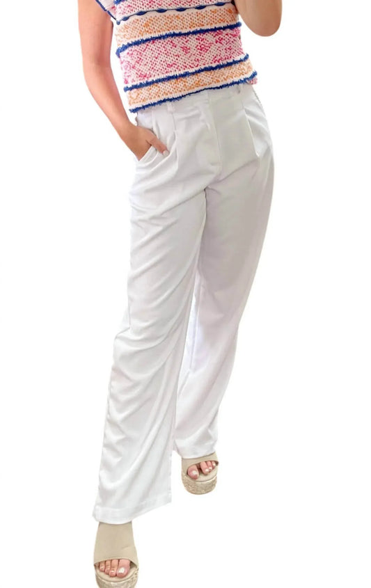 Sweet Habit - Bria Wide Leg Pants - Rack Hunt