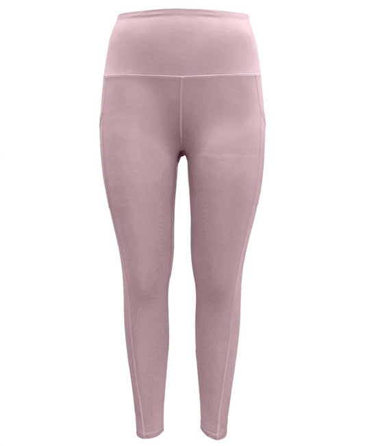 Women's High-waist Side-pocket 7/8 Leggings
