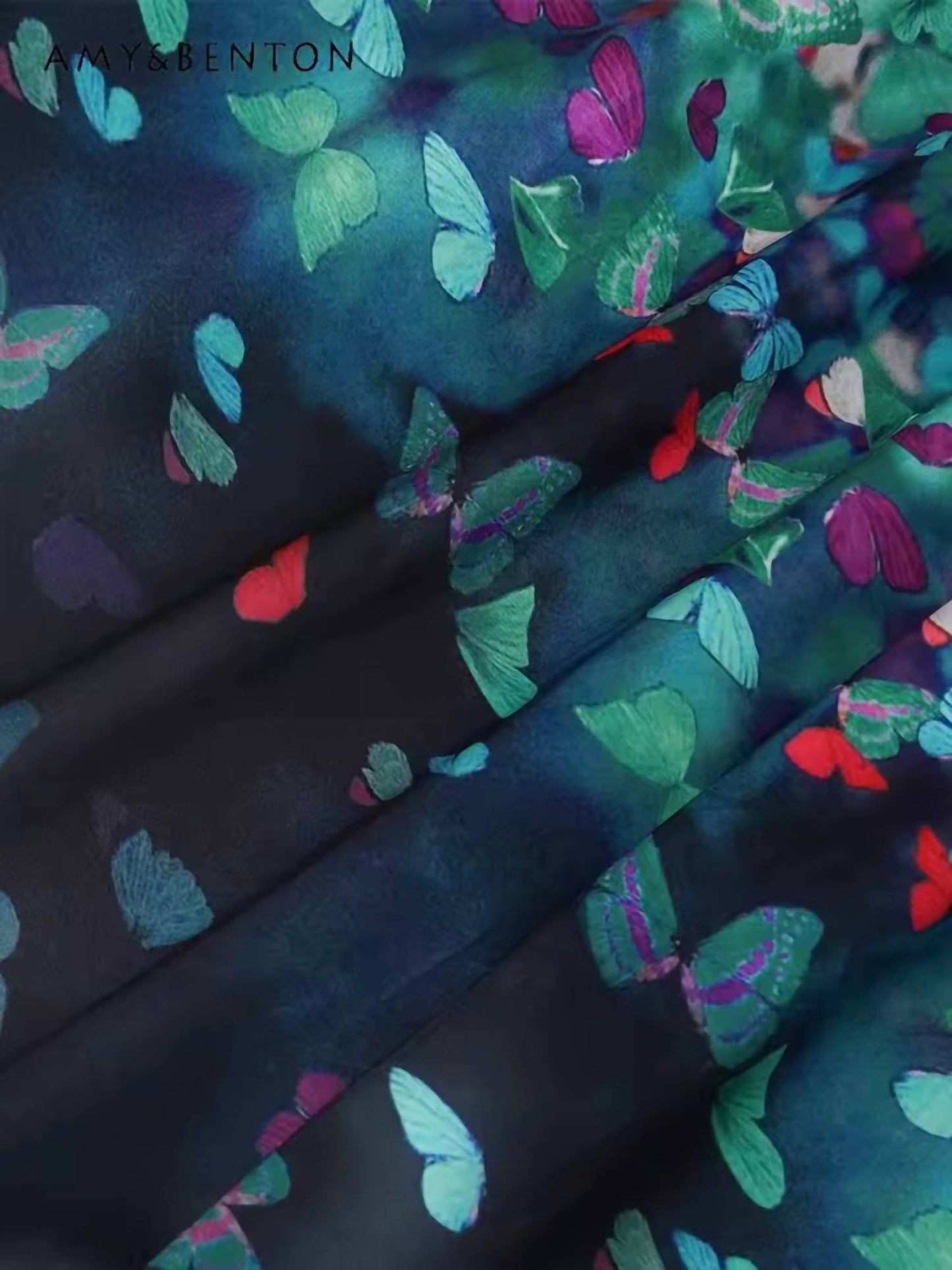 Glasswing Butterflies Gown