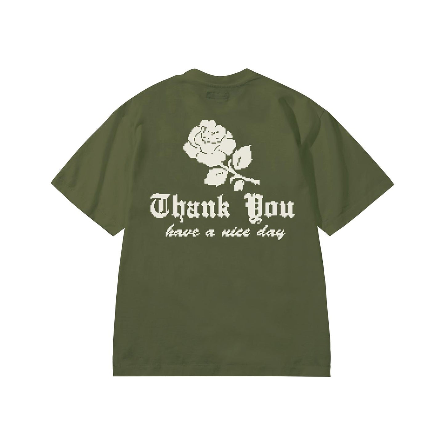Men's Thank You Needlepoint T-shirt