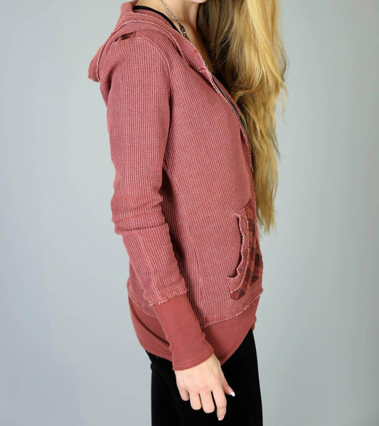 Tough Luv - 90's Seattle Thermal Tunic Hoodie - Rack Hunt