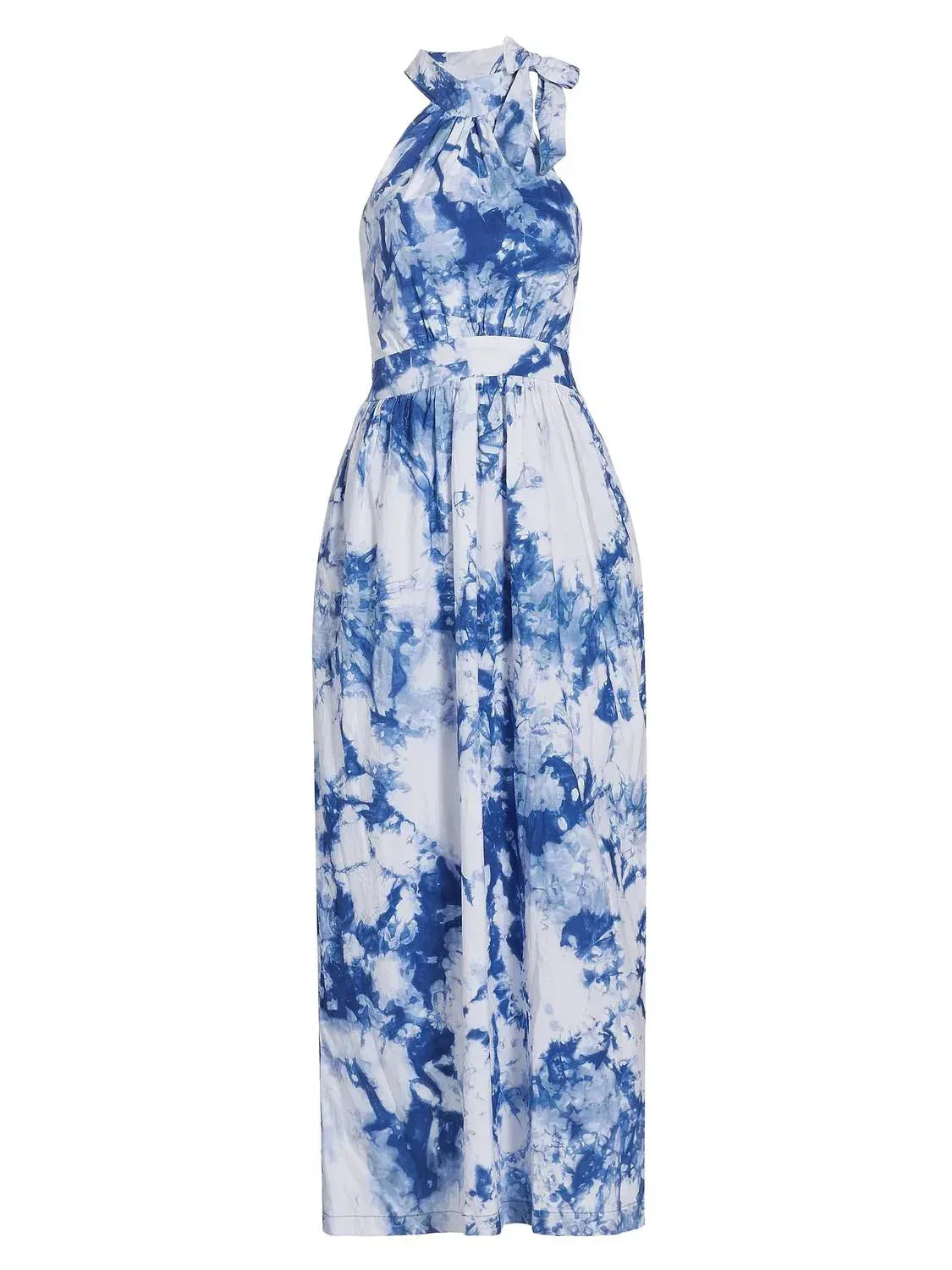 Busayo - Folarin Halter Tie-dyed Maxi Dress - Rack Hunt