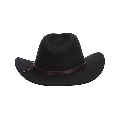 Men's Crushable Felt Outback Hat