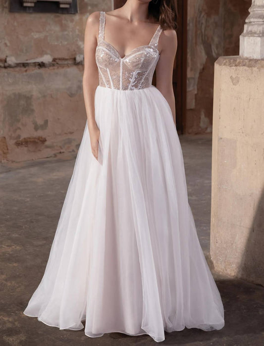 Maddox A-line Wedding Dress