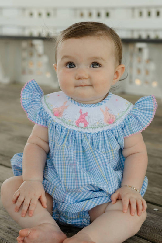 Kid's Cotton Tails Bishop Romper