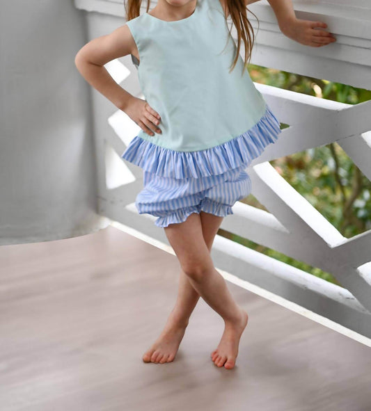 Mint Magnolia - Girl's Sutton Swing Stripe Set - Rack Hunt