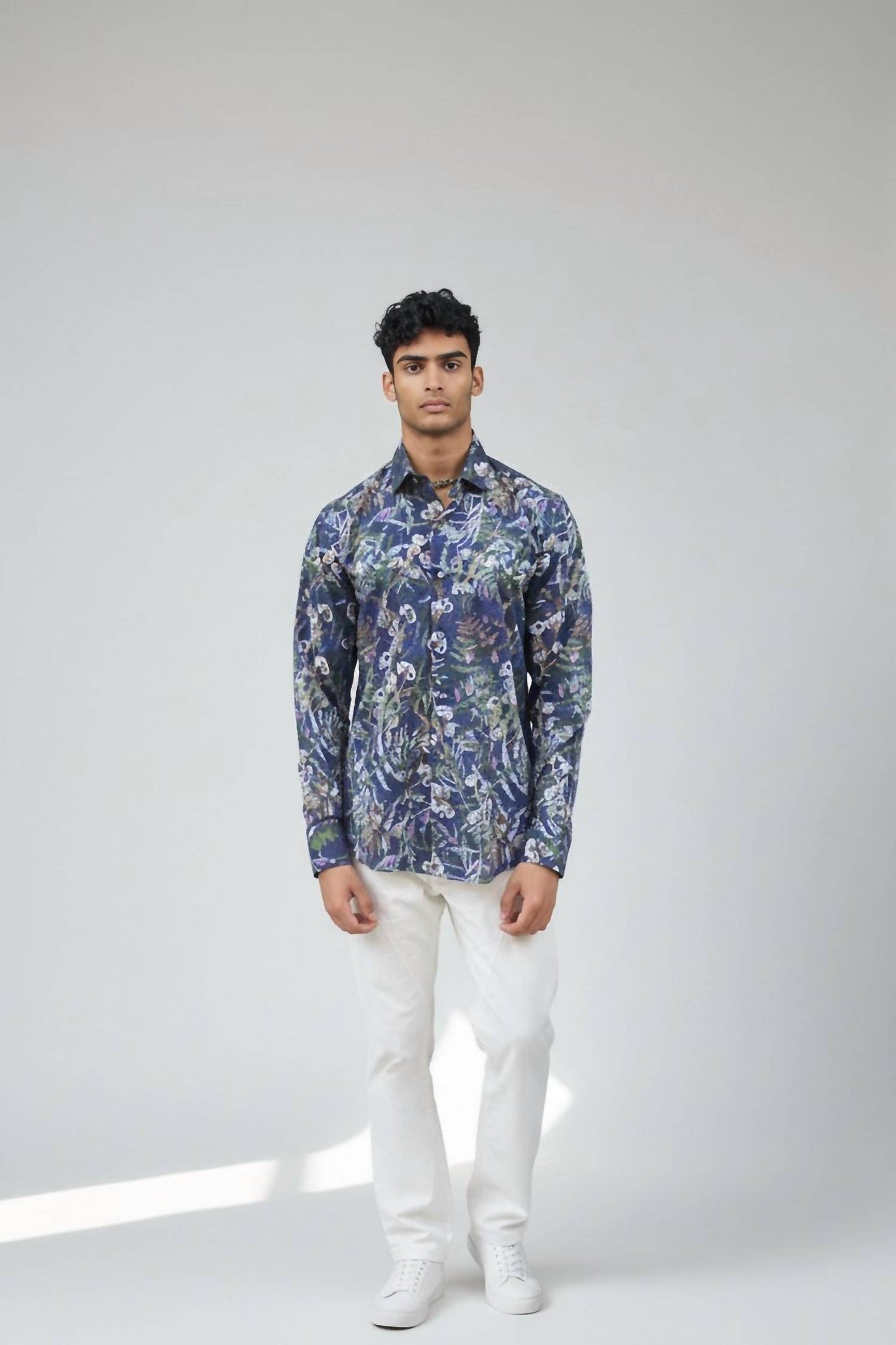 Slim Fit Casual Long Sleeve Shirt