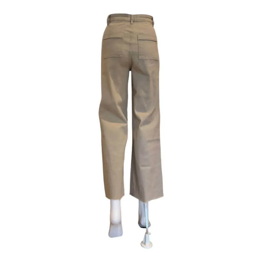 Twist - Wide Leg Cropped Denim Jean - Rack Hunt
