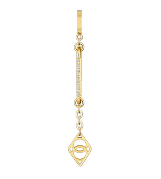 Women's Chain Emblem Memento Charm