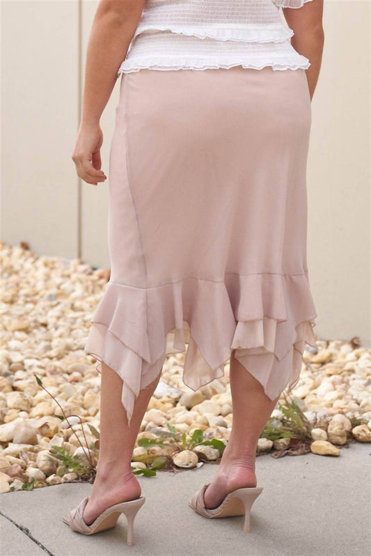 C. O. C. - Asymmetrical Pencil Skirt - Plus - Rack Hunt -