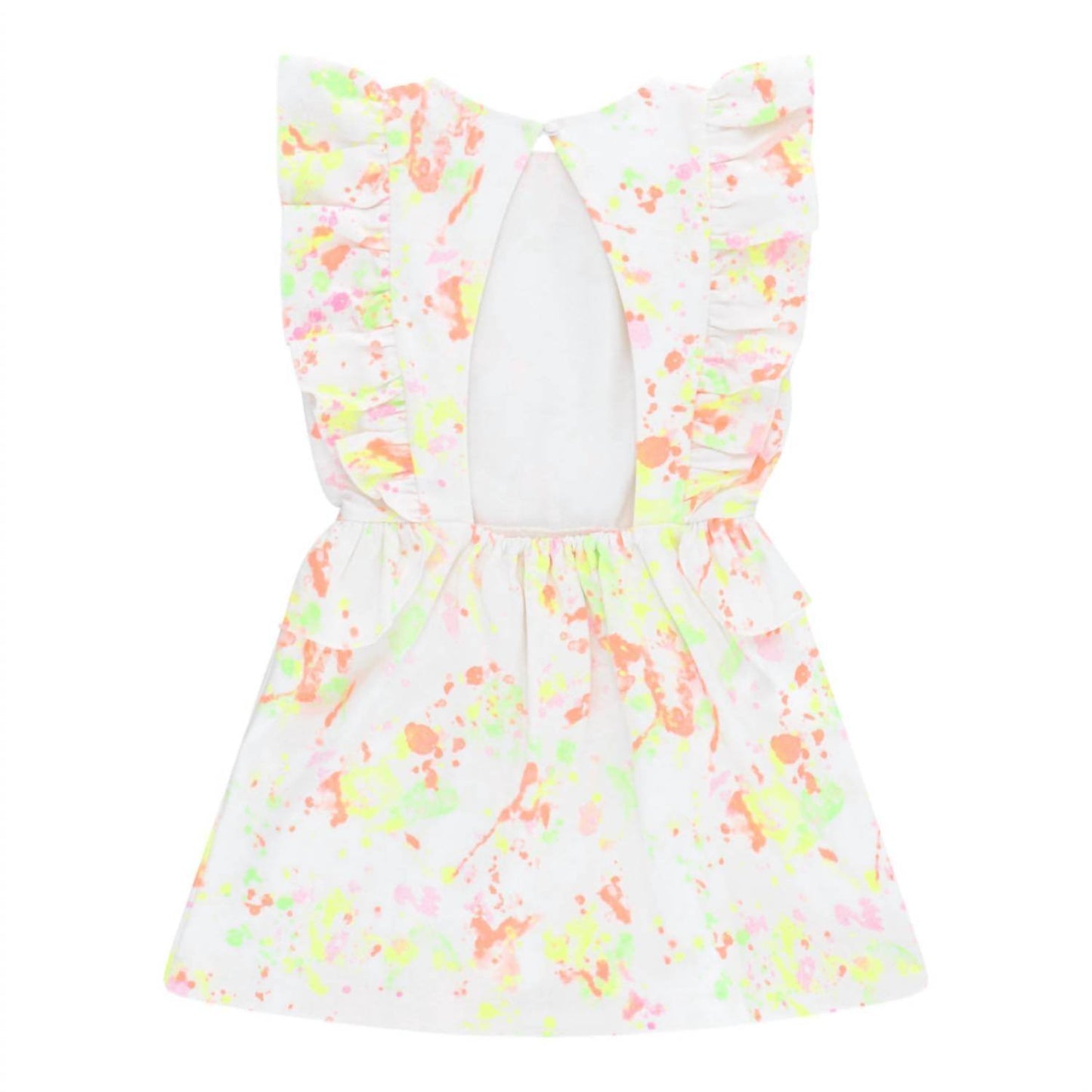COS I SAID SO - Girl's Paint Splash Ruffle Dress - Rack Hunt