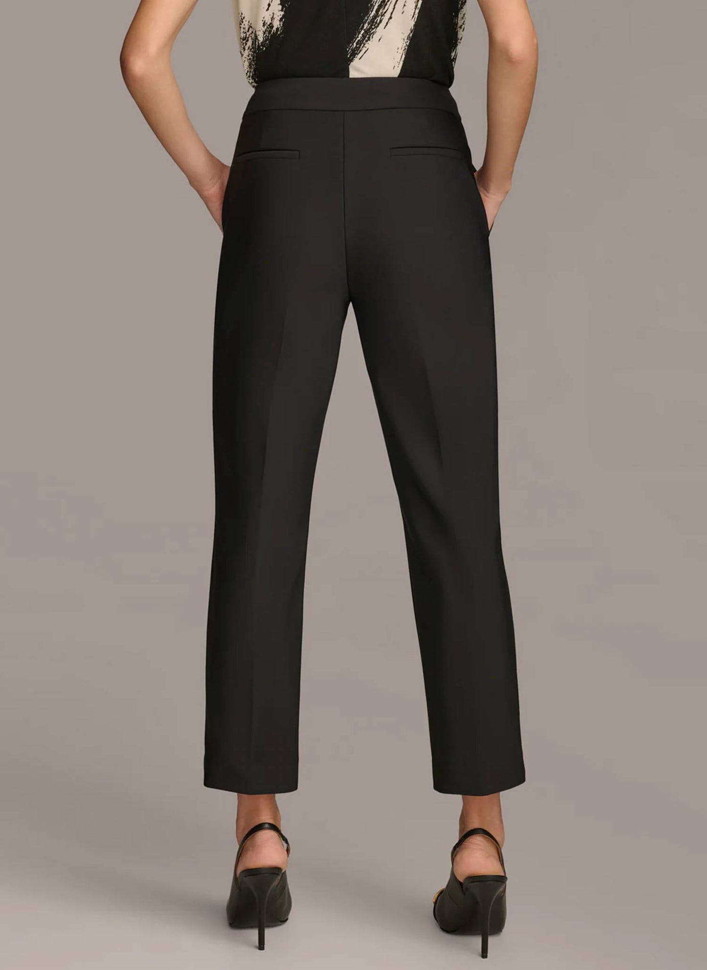 High-rise Slim-leg Ankle Pant