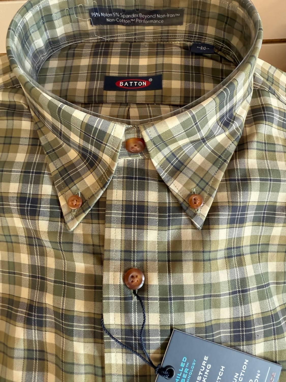 Batton - Men's Bond Non-iron Button Down Shirt - Rack Hunt