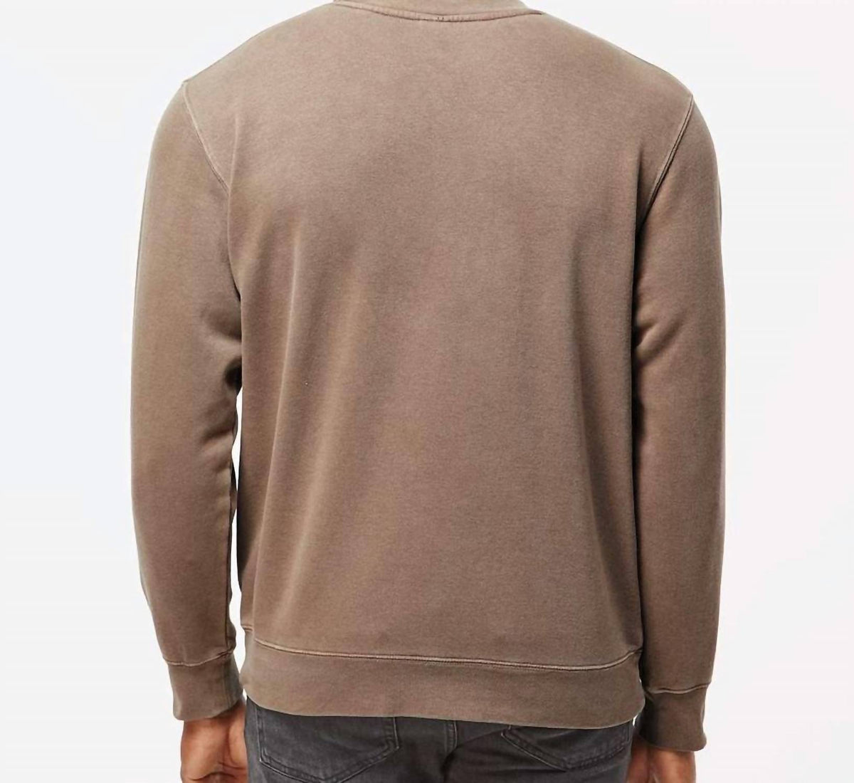 Midweight Pigment-dyed Crewneck Sweatshirt