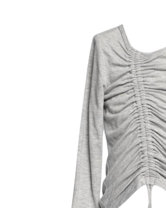 Girls High-Low Hem Asymmetrical Top
