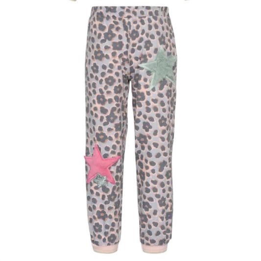 Girls Two-Piece Faux Star Trim Detail Set