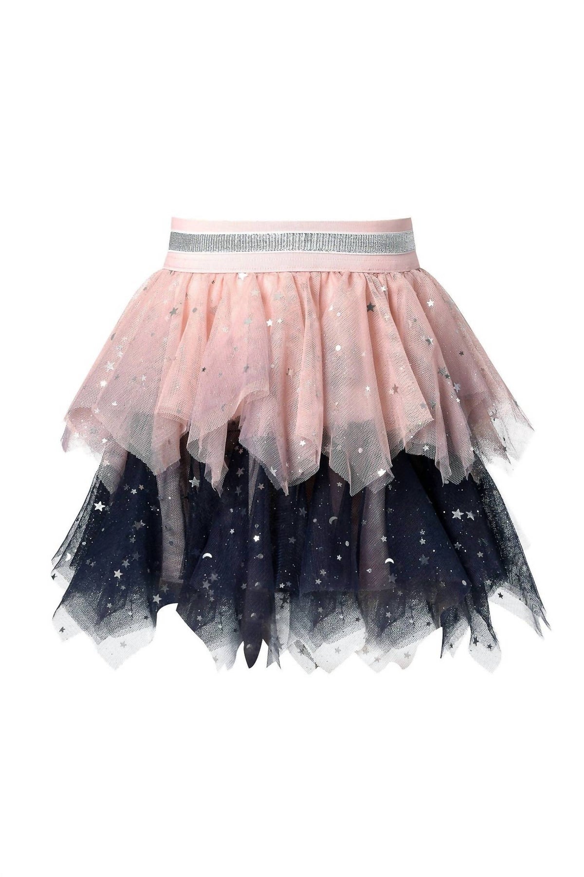 Two-Piece 2 Tone Hanky Hem Set