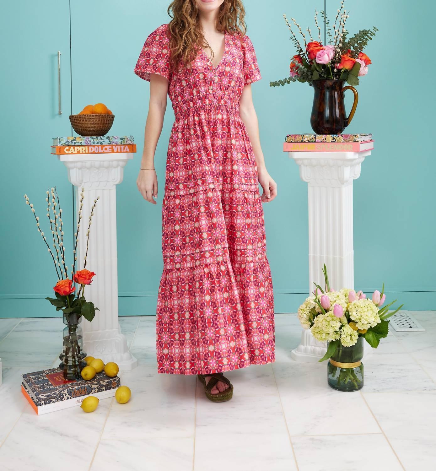 BROOKS AVENUE - Poppy Deep V Maxi Dress - Rack Hunt
