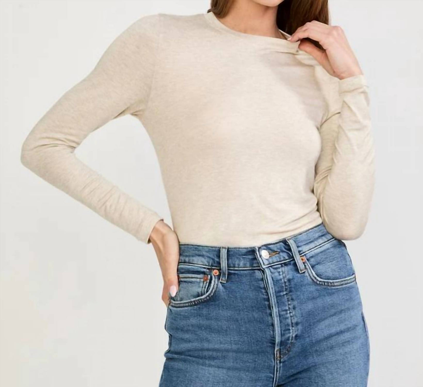 Chicago Ribbed Long Sleeve Tee