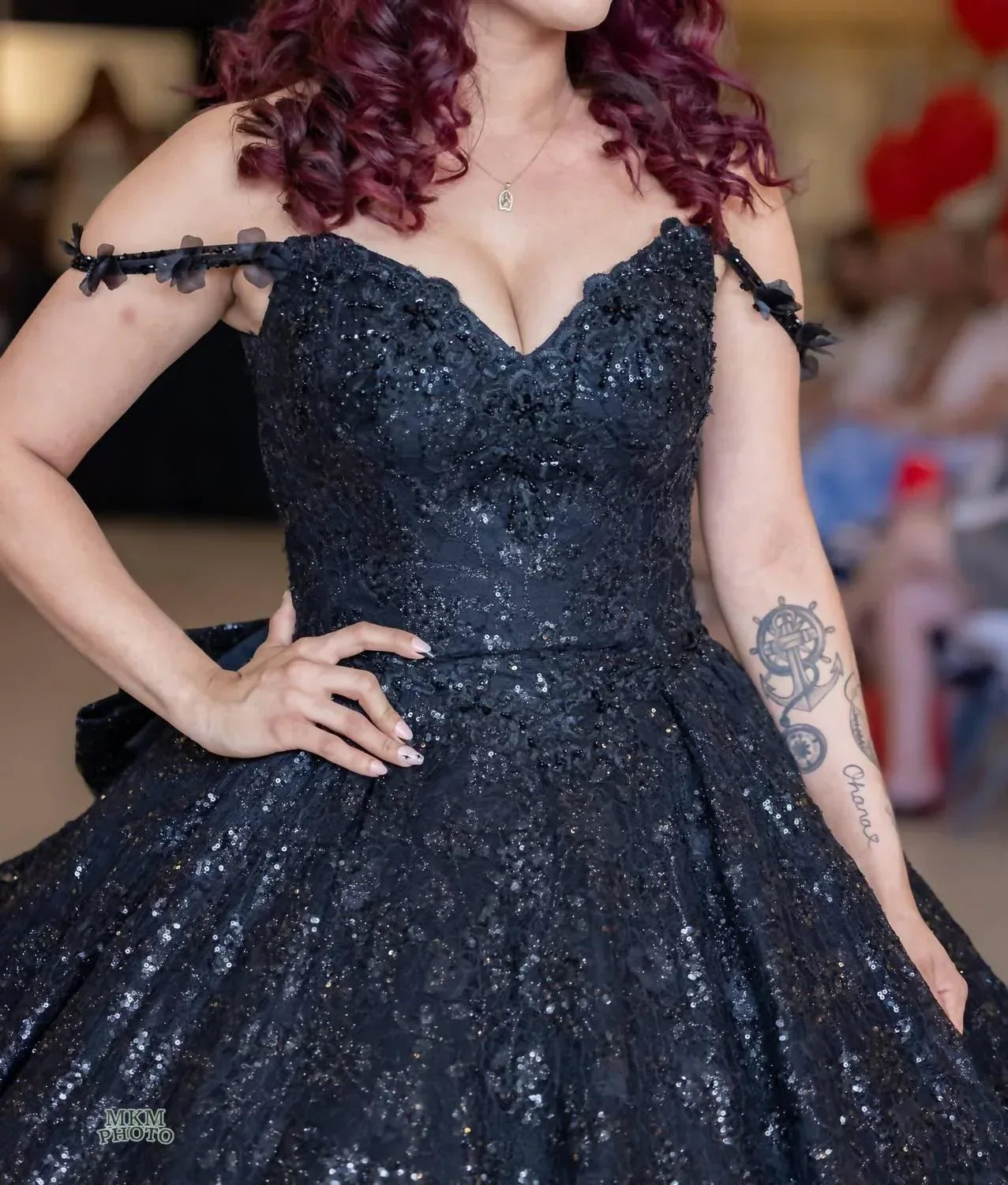 GLS Collective - Ebony Sweetheart Ball Gown - Rack Hunt