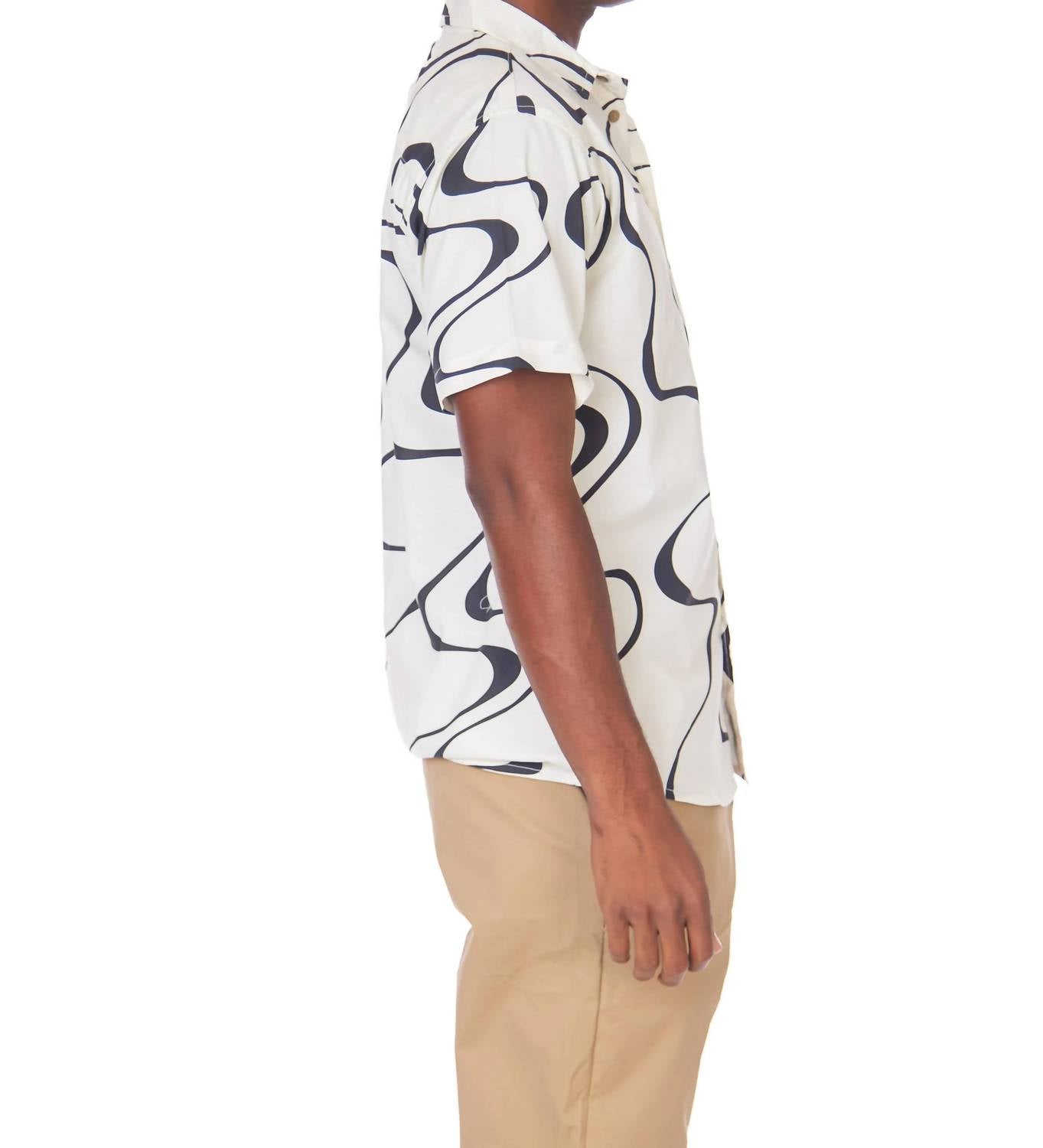 Woven Printed Short Sleeve Shirt