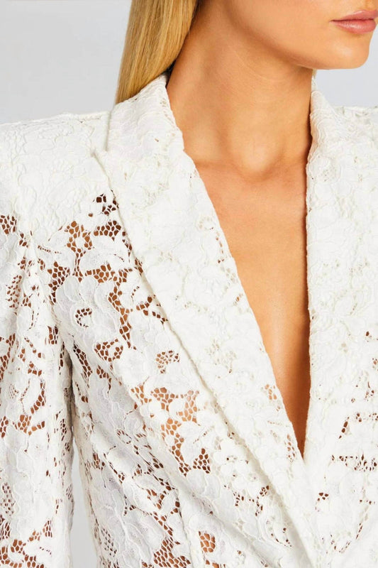 Sans Faff - Sans Faff Kensington Lace Blazer - Rack Hunt -
