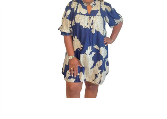 Floral Tiered Mini Dress