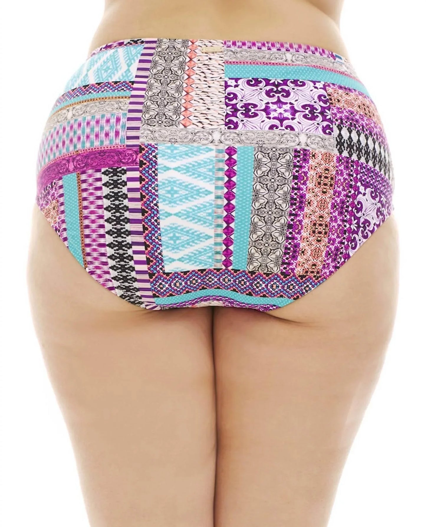Raisins - Women's Curve Keyhole Havana Tankini Bottom - Plus - Rack Hunt