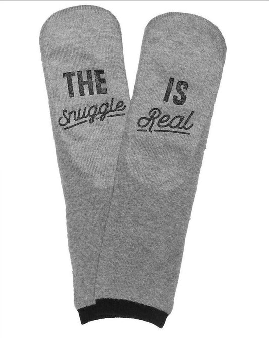 Women's The Snuggle Is Real Grippy Socks