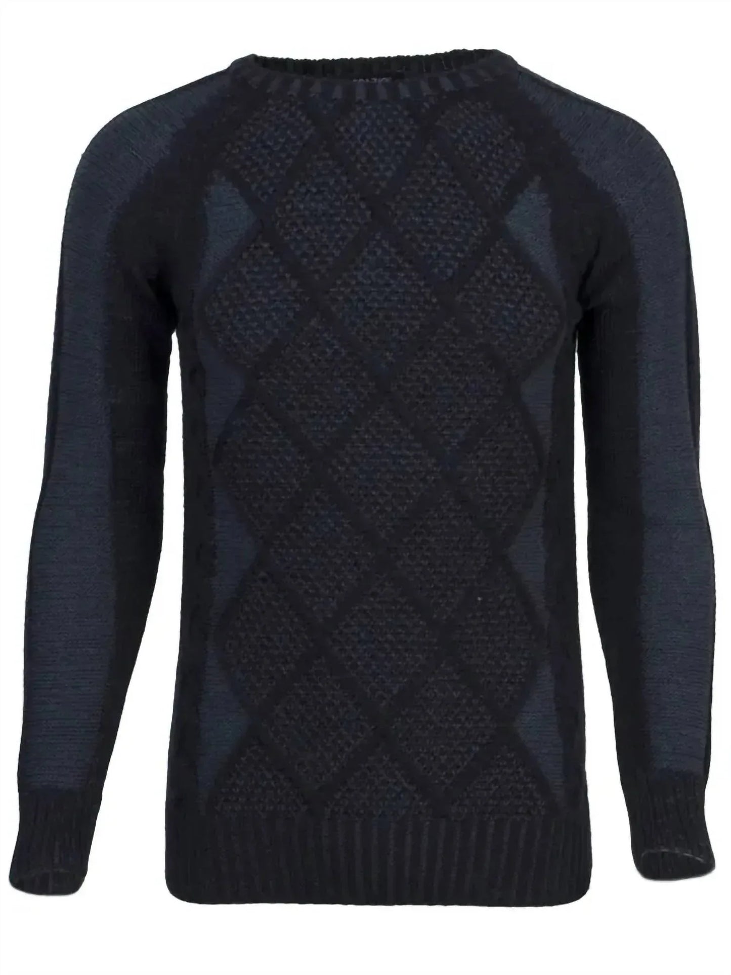 Spazio - Men's Long Sleeve Quilted Sweater - Rack Hunt