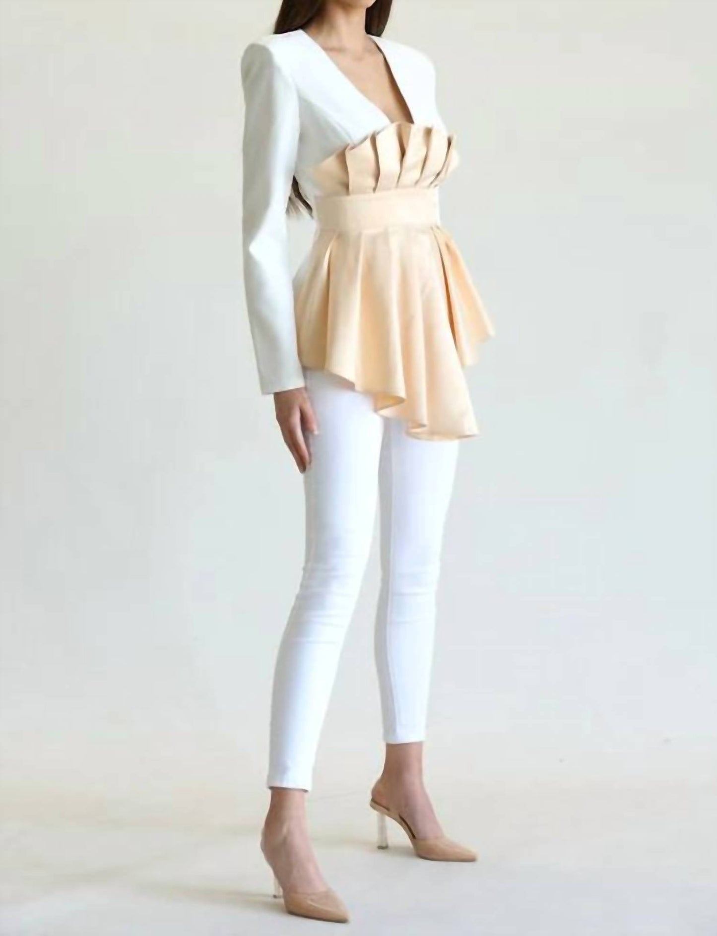 Camille pleated Blouse