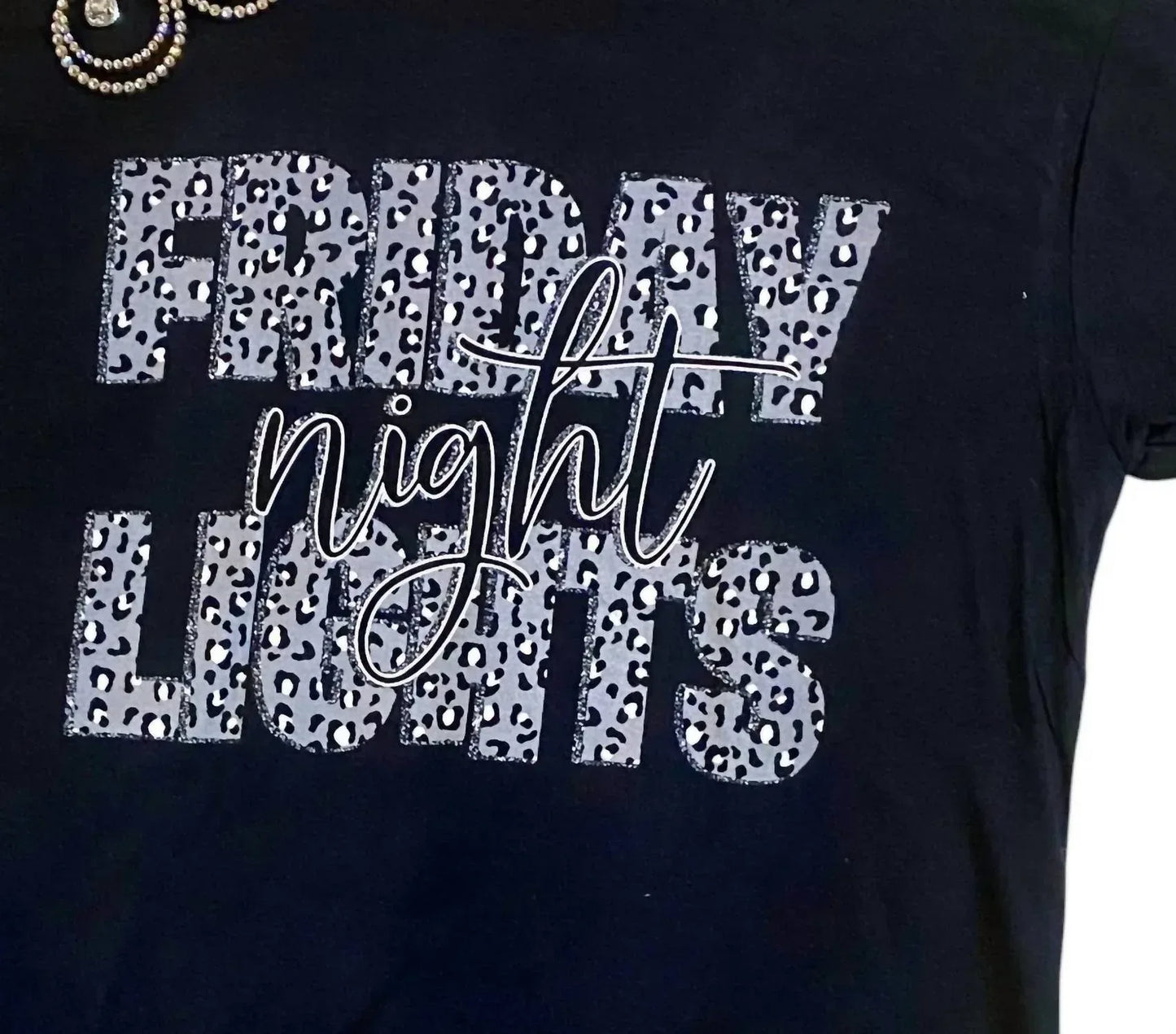 Southern Attitude - Women's Friday Night Lights Leopard Graphic Tee - Rack Hunt