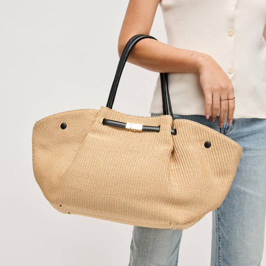 Women's Kaia Straw Tote Bag