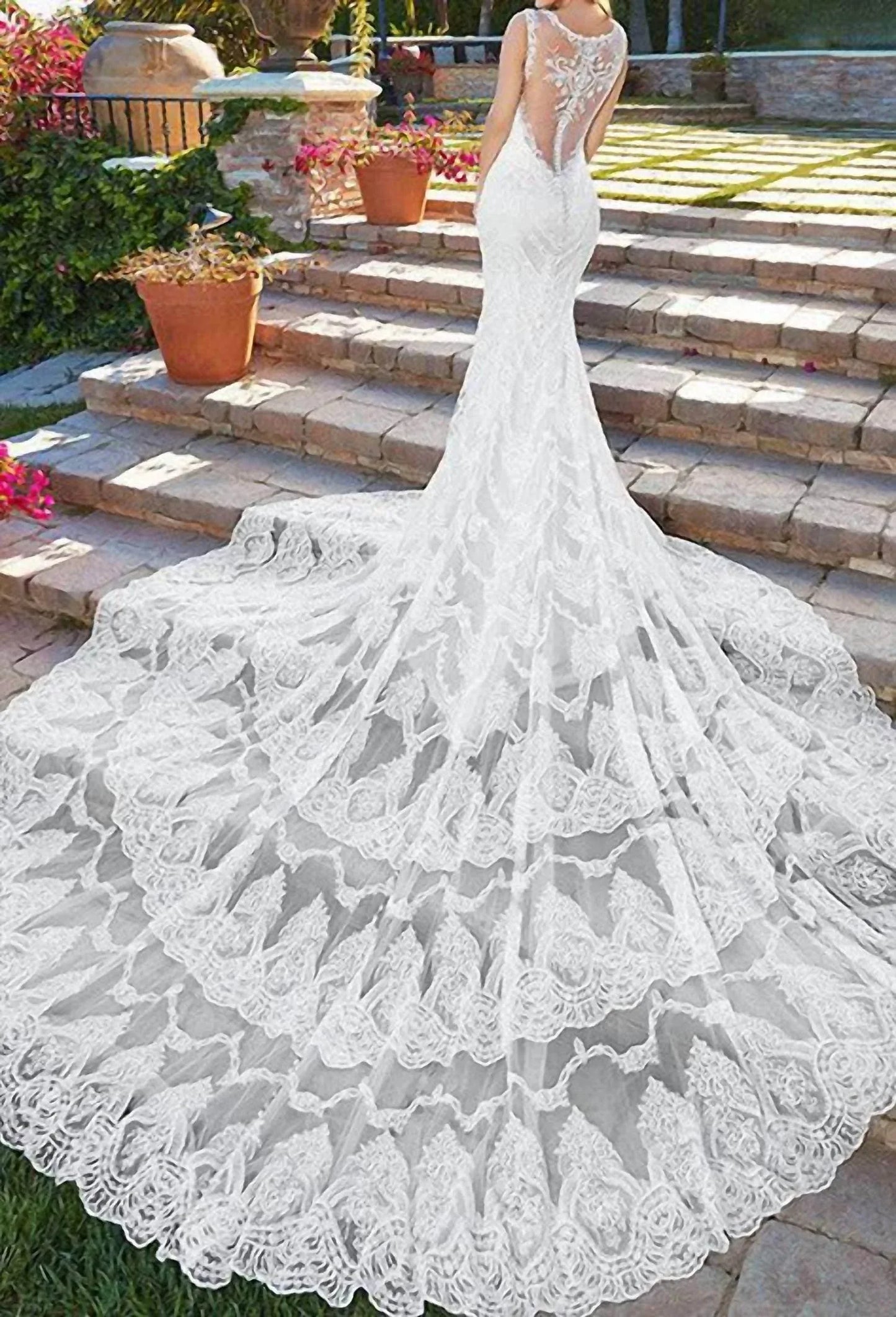 Kitty Chen Couture - Rihanna Tiered Lace Dress - Rack Hunt