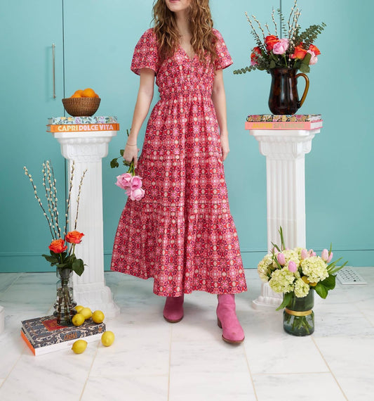 BROOKS AVENUE - Poppy Deep V Maxi Dress - Rack Hunt