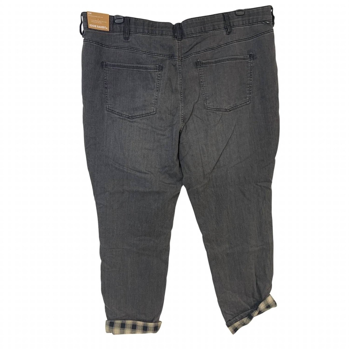 Boyfriend Flannel-lined Jeans