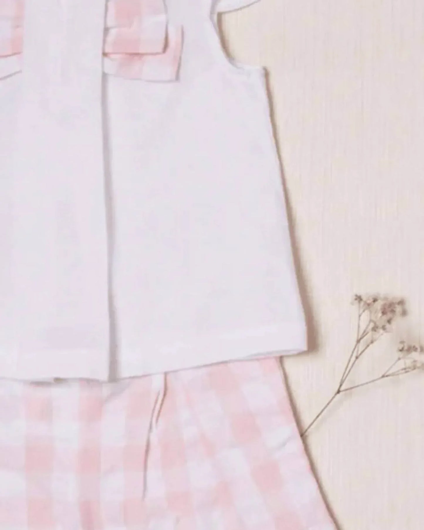EMC - Girl's Stretch Jersey And Vichy Seeresucker Set - Rack Hunt