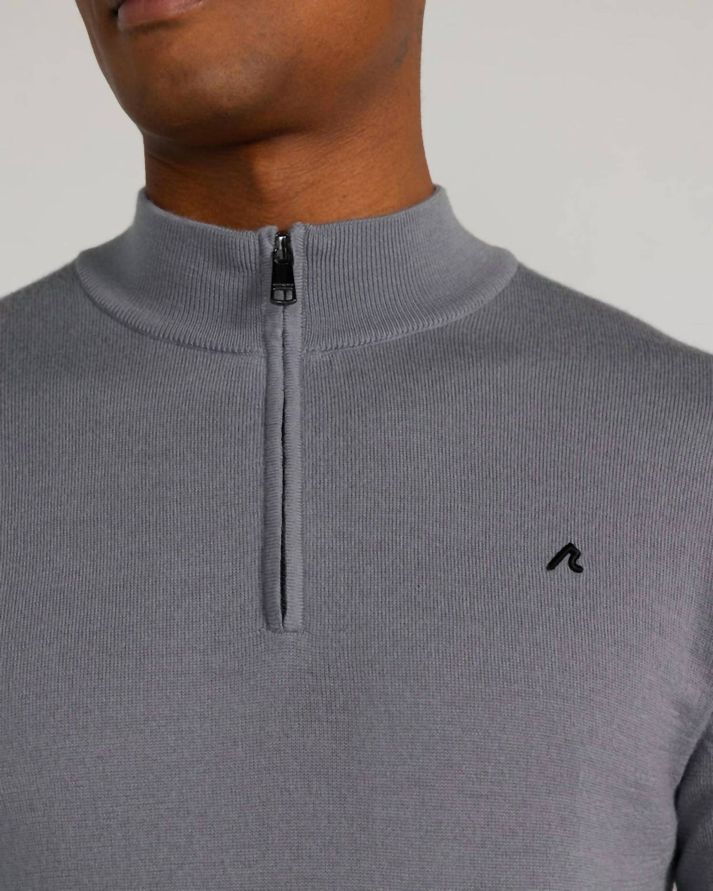 Rowe Merino Quarter Zip Tee