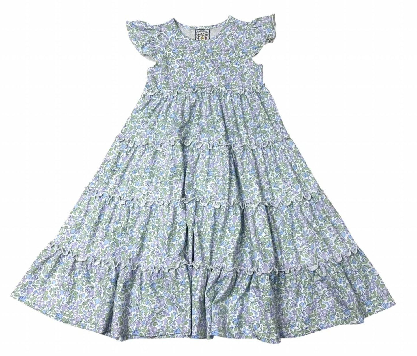 Girls Floral Maxi Dress
