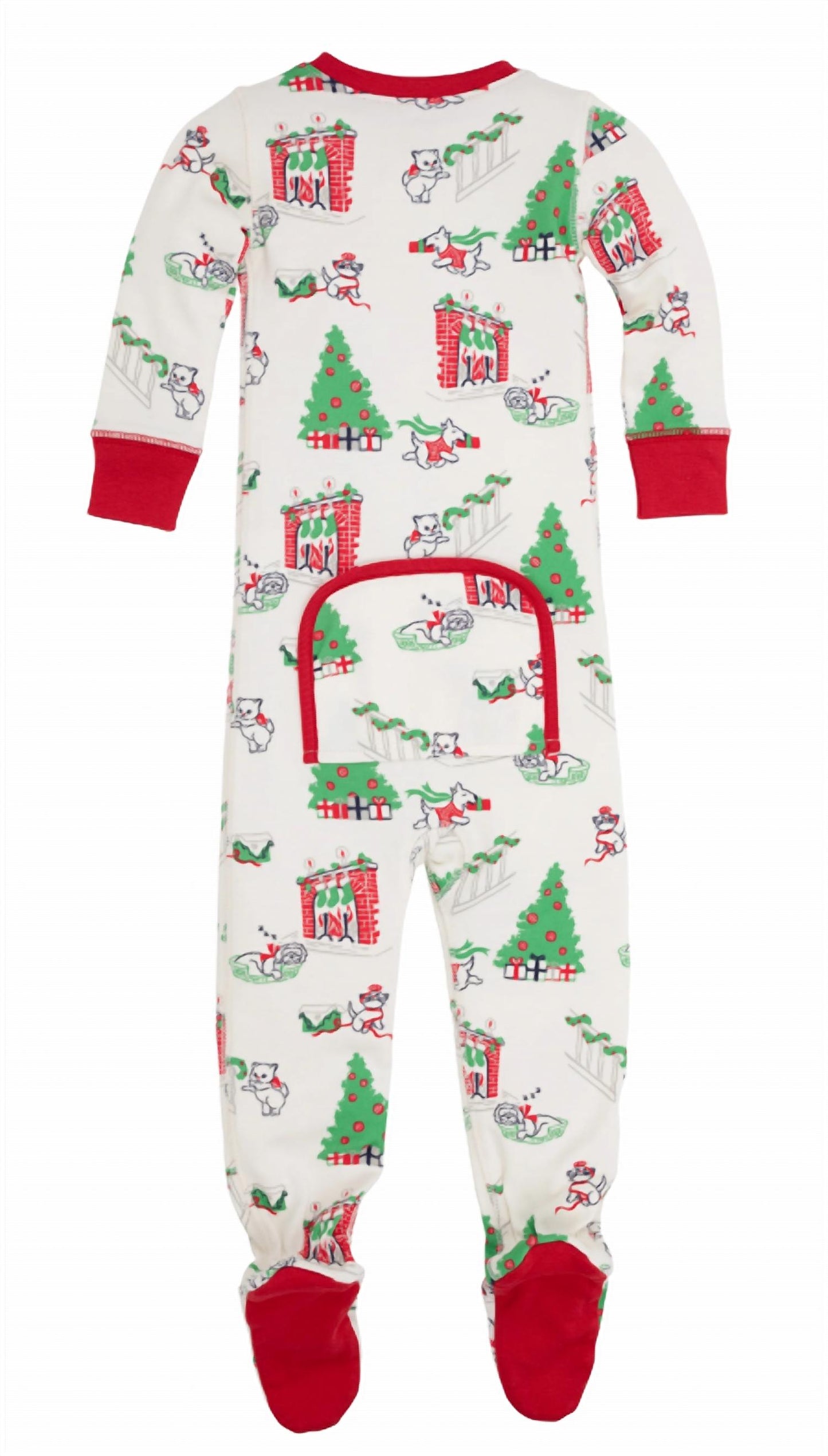 Kid's Knox's Night Footed Onesie