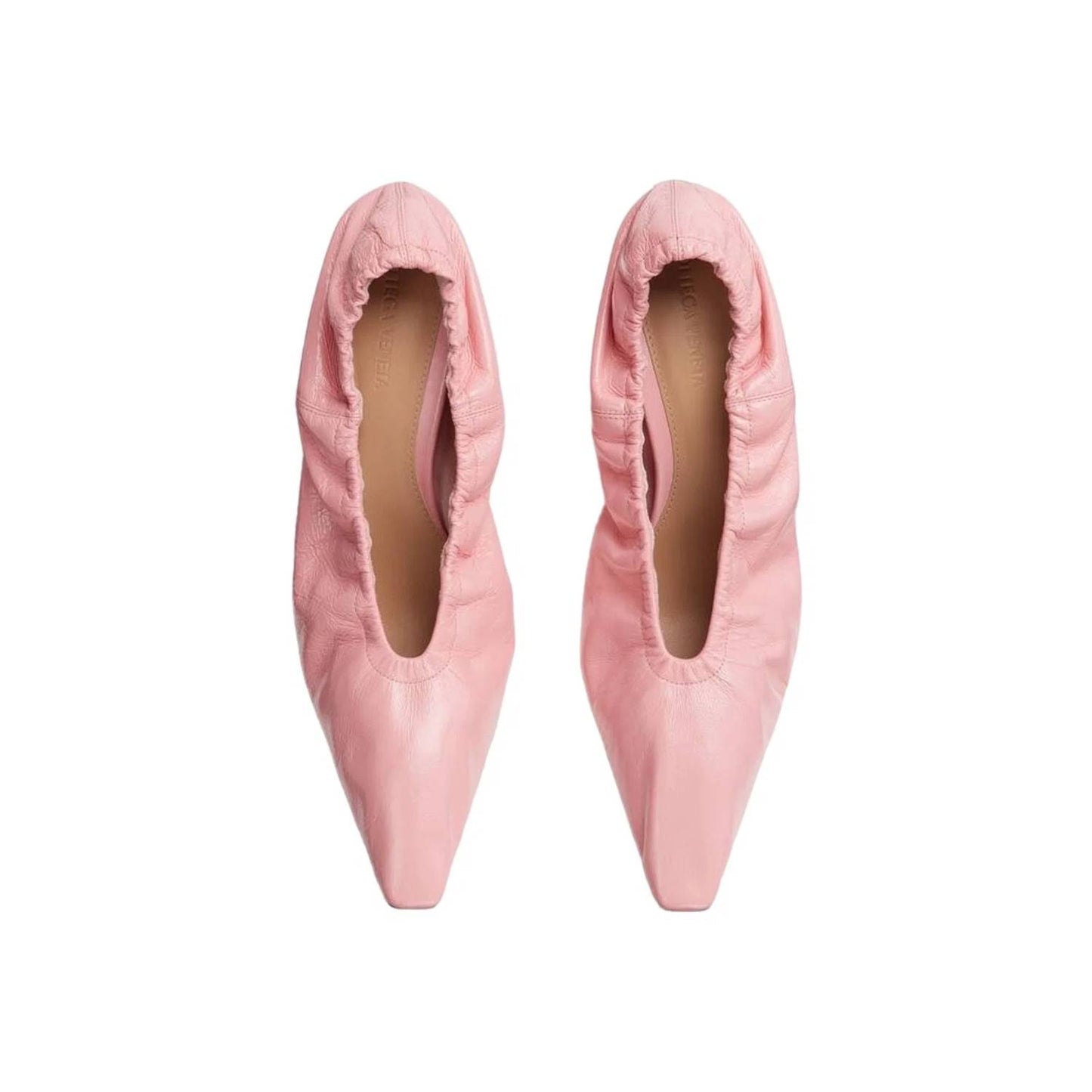 Women's Glitter Heel Almond Pumps