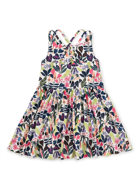 Tea Collection - Gril's Strappy Back Skirted Dress Amazon - Rack Hunt -