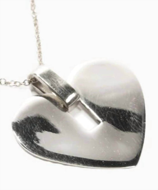 Odette New York - Women's Heart Tag Necklace - Rack Hunt -