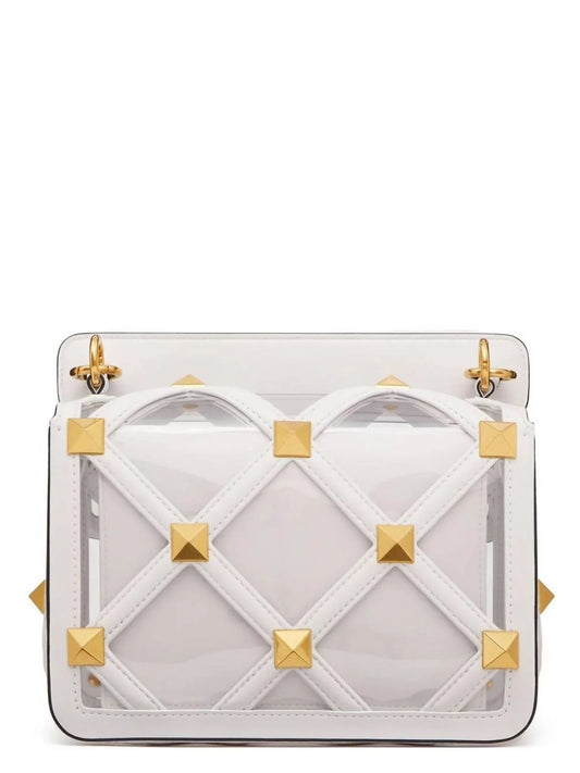 Valentino - Women's Medium Roman Stud Handbag - alternate view - Rack Hunt