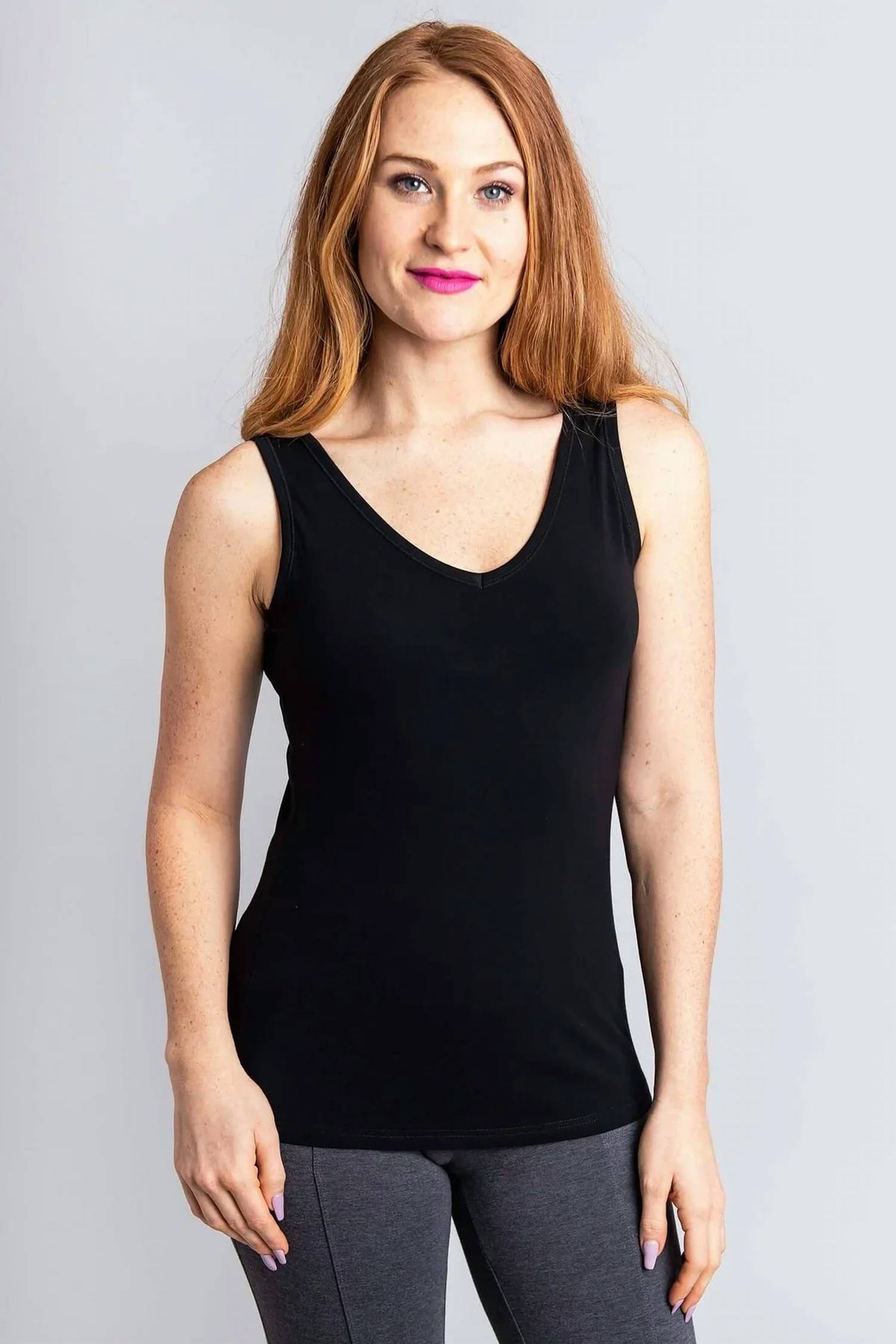 Women's Reversable Bamboo Tank Top